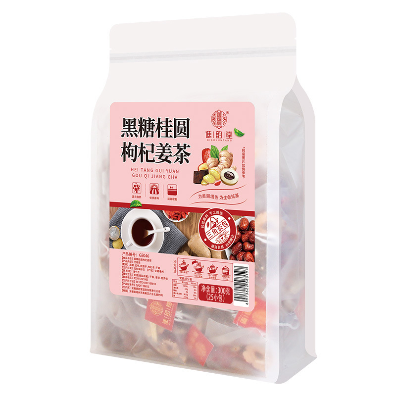 谯韵堂 黑糖桂圆枸杞姜茶