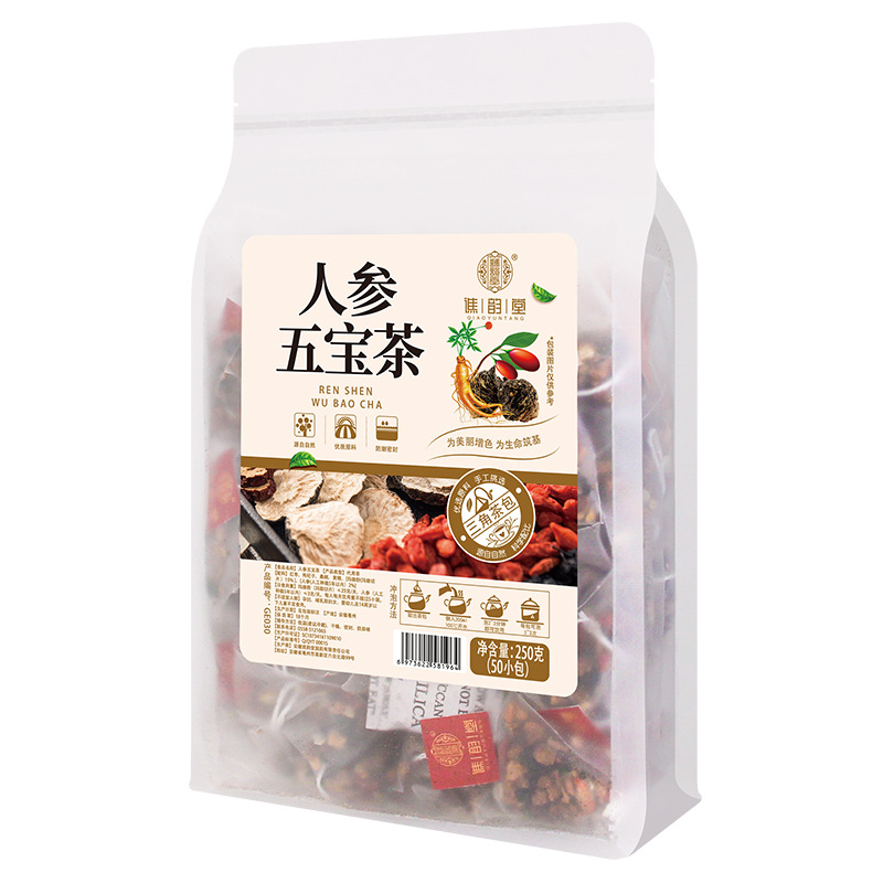 谯韵堂 人参五宝茶