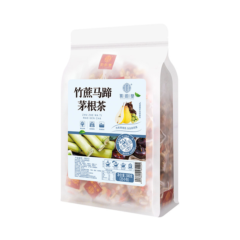谯韵堂 竹蔗马蹄茅根茶